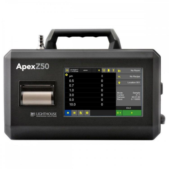 Lighthouse APEX Z50 Apex Series Lighthouse APEX Z50 portable particle counter
